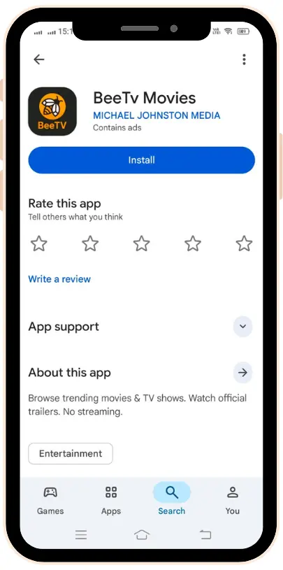 BeeTv Movies App