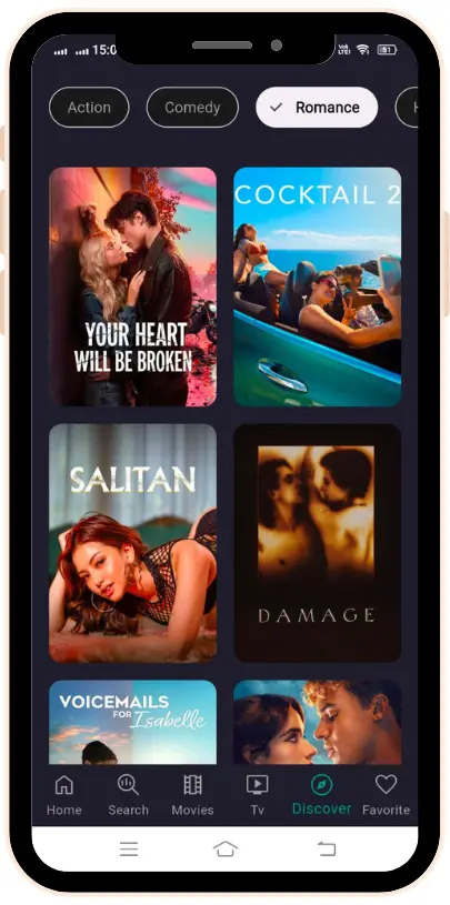 BeeTv Romance Category
