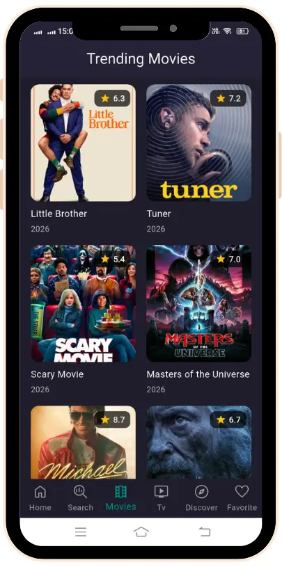Trending Movies Category